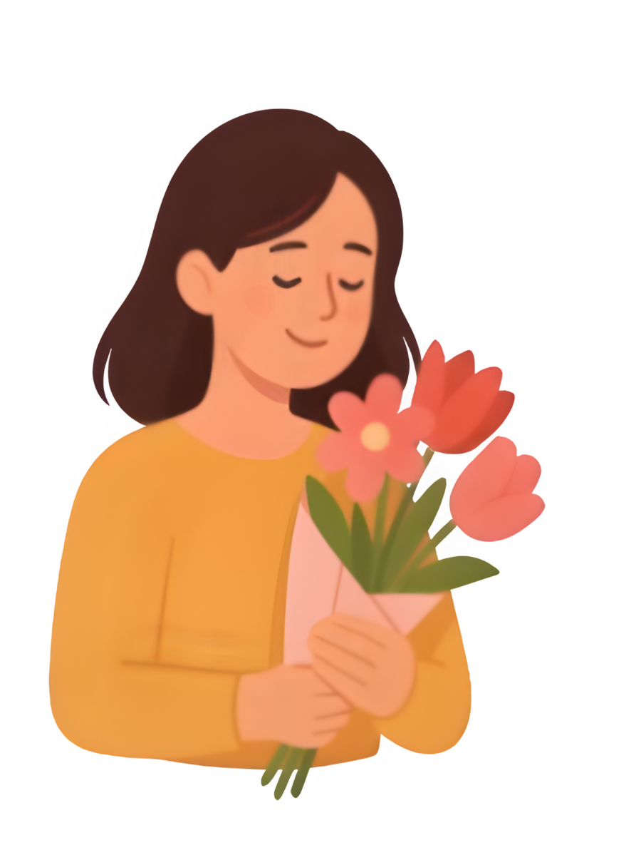 Surprise Loved Ones in China – No International Shipping Hassles Skip the customs forms and delays. We locally purchase, wrap, a Smiling woman in China happily receiving a gift box wrapped in red and gold, delivered locally by AliVA. Our service includes personalized notes, same-day purchase, and customs-free delivery to surprise loved ones in Shanghai, Beijing, or Guangzhou